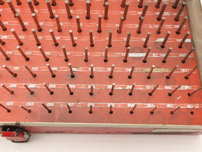 Vermont Gage Steel Pin Gauge Set .061"-.250" Class ZZ Steel Case  -Missing 1pc-