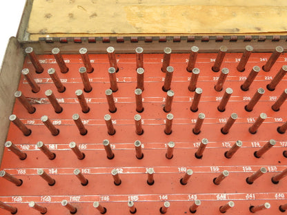 Vermont Gage Steel Pin Gauge Set .061"-.250" Class ZZ Steel Case  -Missing 1pc-