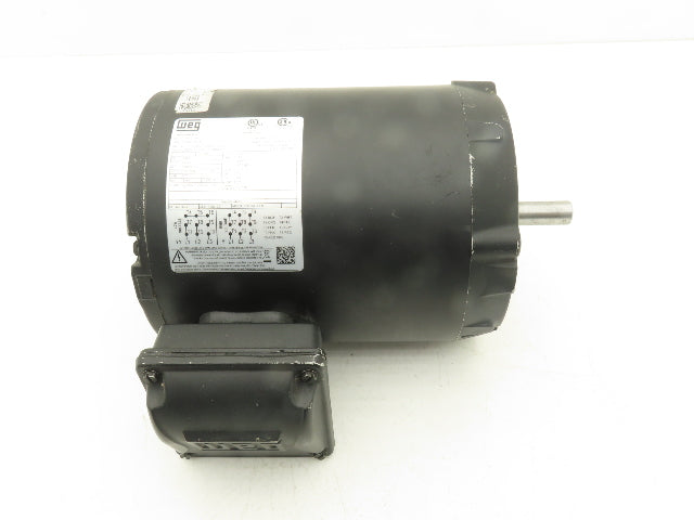 Weg Z.5018NS3E090321-S inverter Duty AC Motor 0.5Hp 1775RPM 230/460V 3Ph 56CZ TE