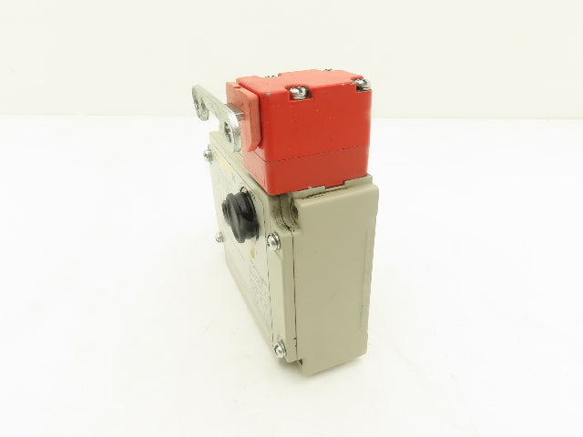 Omron D4BL-2DRG Solenoid Interlock Safety Door Switch 24VDC With Straight Latch