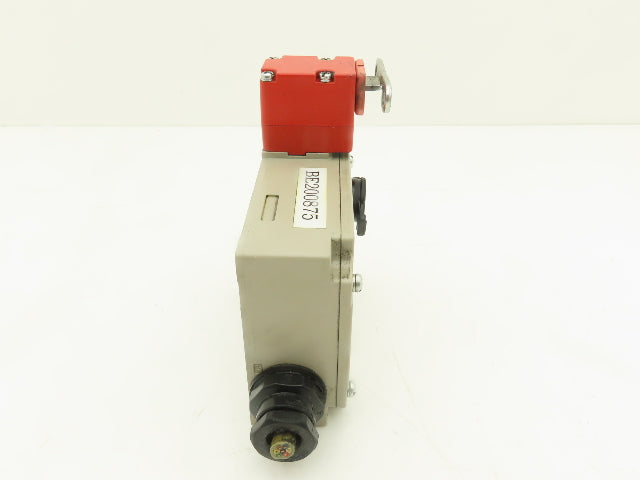 Omron D4BL-2DRG Solenoid Interlock Safety Door Switch 24VDC With Straight Latch