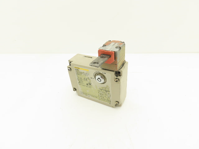 Omron D4BL-2DRG Solenoid Interlock Safety Door Switch 24VDC With Straight Latch