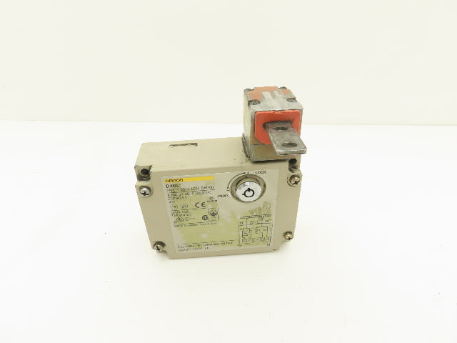 Omron D4BL-2DRG Solenoid Interlock Safety Door Switch 24VDC With Straight Latch