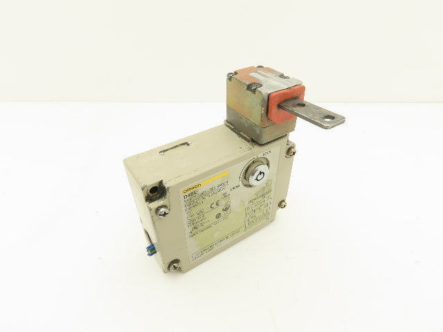 Omron D4BL-2DRG Solenoid Interlock Safety Door Switch 24VDC With Straight Latch