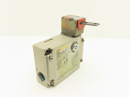 Omron D4BL-2DRG Solenoid Interlock Safety Door Switch 24VDC With Straight Latch