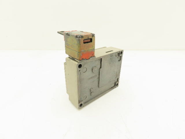 Omron D4BL-2DRG Solenoid Interlock Safety Door Switch 24VDC With Straight Latch