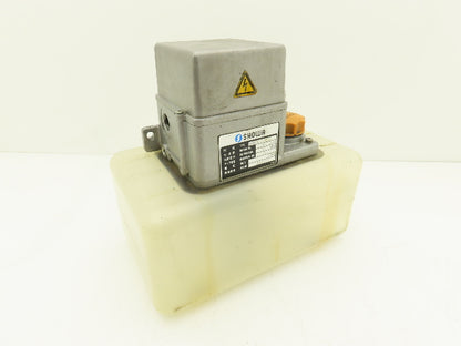 Showa LCB4 Lubrication Oil Pump Machine Oiler 6L Tank 0.1 L/Min 200V