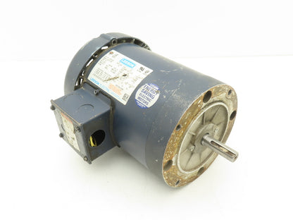 Leeson 110125.00 C6T17FC3K AC Motor 1.5Hp 1740RPM 208-230/460V 3Ph 56C TEFC