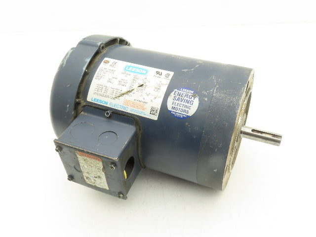 Leeson 110125.00 C6T17FC3K AC Motor 1.5Hp 1740RPM 208-230/460V 3Ph 56C TEFC