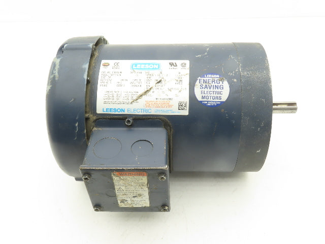 Leeson 110125.00 C6T17FC3K AC Motor 1.5Hp 1740RPM 208-230/460V 3Ph 56C TEFC