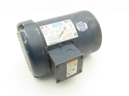 Leeson 110125.00 C6T17FC3K AC Motor 1.5Hp 1740RPM 208-230/460V 3Ph 56C TEFC
