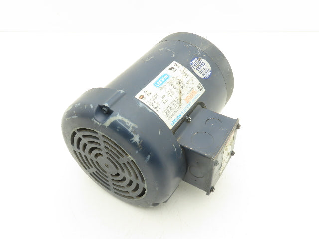 Leeson 110125.00 C6T17FC3K AC Motor 1.5Hp 1740RPM 208-230/460V 3Ph 56C TEFC
