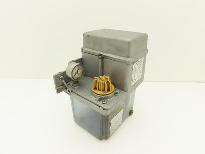 Daido MRJ010211D Lubrication Oil Pump Machine Oiler 0.1 L/Min 2L Tank 200V 1PH