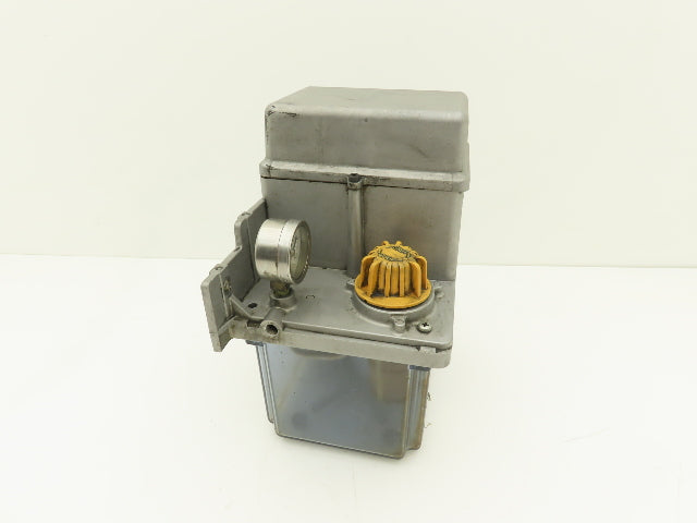 Daido MRJ010211D Lubrication Oil Pump Machine Oiler 0.1 L/Min 2L Tank 200V 1PH