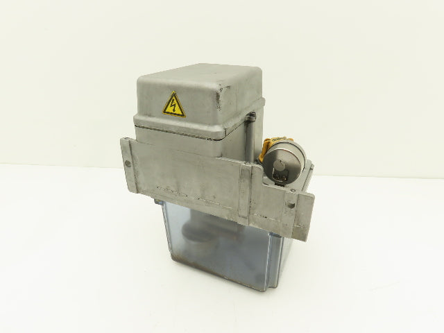 Daido MRJ010211D Lubrication Oil Pump Machine Oiler 0.1 L/Min 2L Tank 200V 1PH