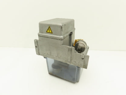 Daido MRJ010211D Lubrication Oil Pump Machine Oiler 0.1 L/Min 2L Tank 200V 1PH