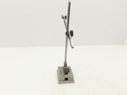 Fowler 52-620-717-0  12" Indicator Gage Transfer Stand Steel Base