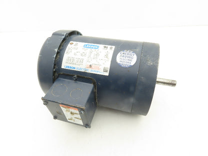 Leeson 110125.00 C6T17FC3K AC Motor 1.5Hp 1740RPM 208-230/460V 3Ph 56C TEFC