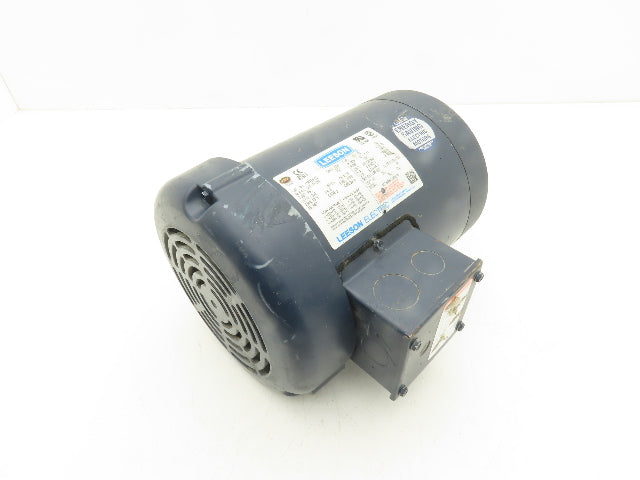 Leeson 110125.00 C6T17FC3K AC Motor 1.5Hp 1740RPM 208-230/460V 3Ph 56C TEFC