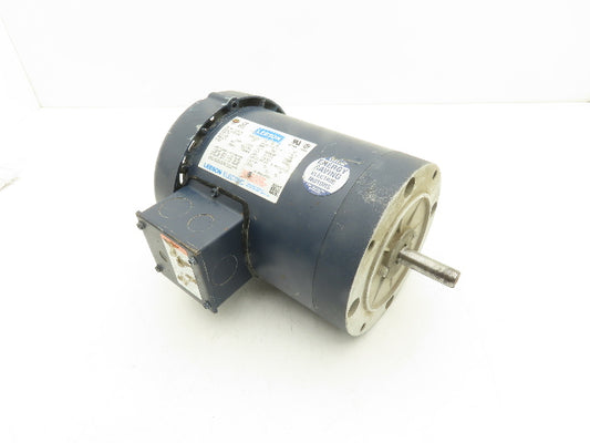 Leeson 110125.00 C6T17FC3K AC Motor 1.5Hp 1740RPM 208-230/460V 3Ph 56C TEFC