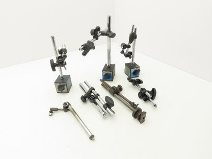 Magnetic Base Indicator Gage Holder Adjustable Arms  Mixed Lot