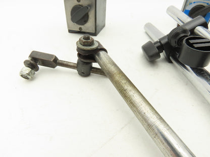 Magnetic Base Indicator Gage Holder Adjustable Arms  Mixed Lot
