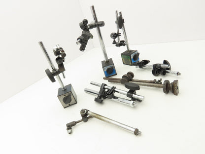 Magnetic Base Indicator Gage Holder Adjustable Arms  Mixed Lot