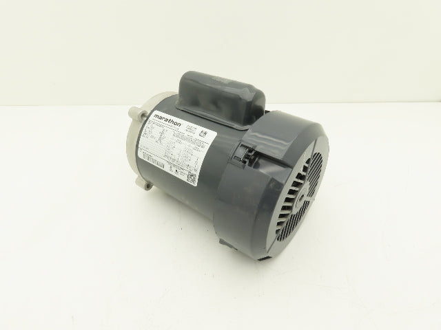Marathon 5KC35MN73J AC Motor 1/3Hp 1725rpm 115/230V 1Ph 56C TEFC