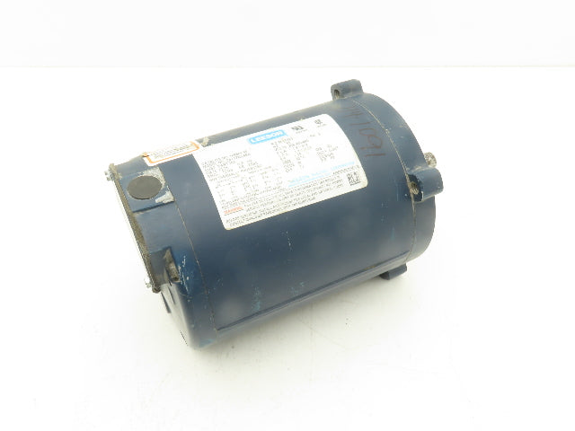 Leeson Electric C4T17NC46A AC Motor 0.5Hp 1725RPM 208-230/460V 3Ph S56C TENV