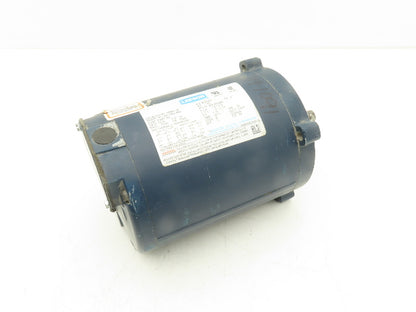 Leeson Electric C4T17NC46A AC Motor 0.5Hp 1725RPM 208-230/460V 3Ph S56C TENV