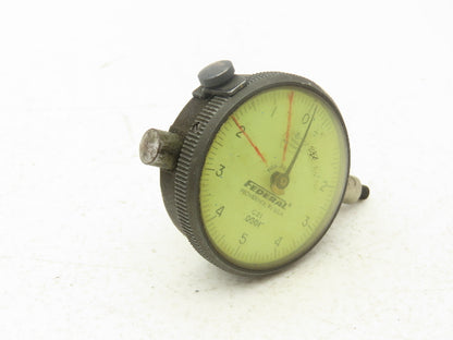 Mahr Federal C21 Dial Drop Indicator Gage 0-5-0 .0001" Lug Back Full Jeweled