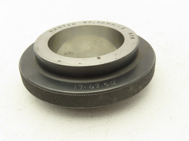 Master 62.50MM-X Bore Gage Steel Setting Ring 62.50mm ID