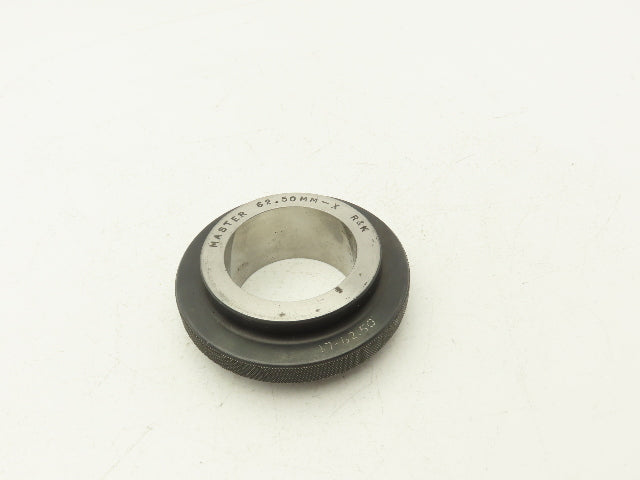 Master 62.50MM-X Bore Gage Steel Setting Ring 62.50mm ID
