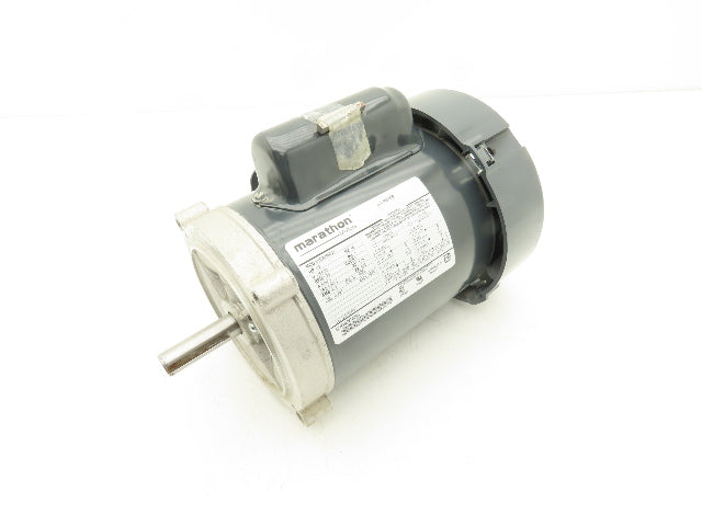 Marathon Electric 5KC35MN73J AC Motor 1/3Hp 1725RPM 115/230V 1Ph 56C TEFC
