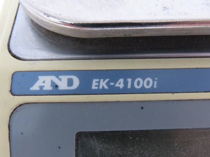 A&D EK-4100i Precision Digital Balance Scale 4000g  -Missing top plate