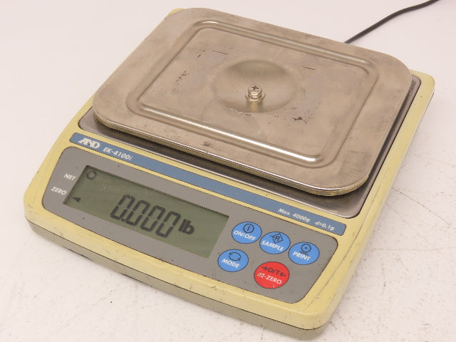 A&D EK-4100i Precision Digital Balance Scale 4000g  -Missing top plate
