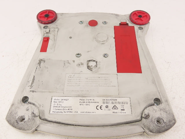 Scout SPX421 Precision Digital Balance Scale 420g  -Missing 2 feet