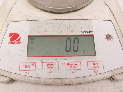 Scout SPX421 Precision Digital Balance Scale 420g  -Missing 2 feet