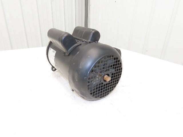 Weg 00118ES1RAD56N-S AC Motor 1Hp 1745RPM 115/230V 1Ph 56Z TEFC Through Shaft