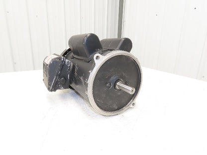 Weg 00118ES1RAD56N-S AC Motor 1Hp 1745RPM 115/230V 1Ph 56Z TEFC Through Shaft
