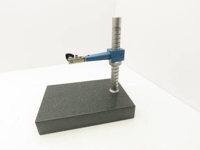 SPI 54-253-0  12x8x2" Granite Plate Comparator Indicator Stand Mount 10"Post