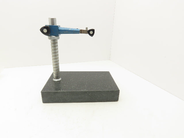 SPI 54-253-0  12x8x2" Granite Plate Comparator Indicator Stand Mount 10"Post
