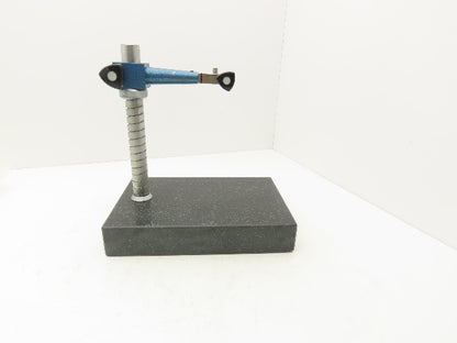 SPI 54-253-0  12x8x2" Granite Plate Comparator Indicator Stand Mount 10"Post