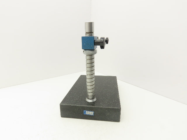 SPI 54-253-0  12x8x2" Granite Plate Comparator Indicator Stand Mount 10"Post