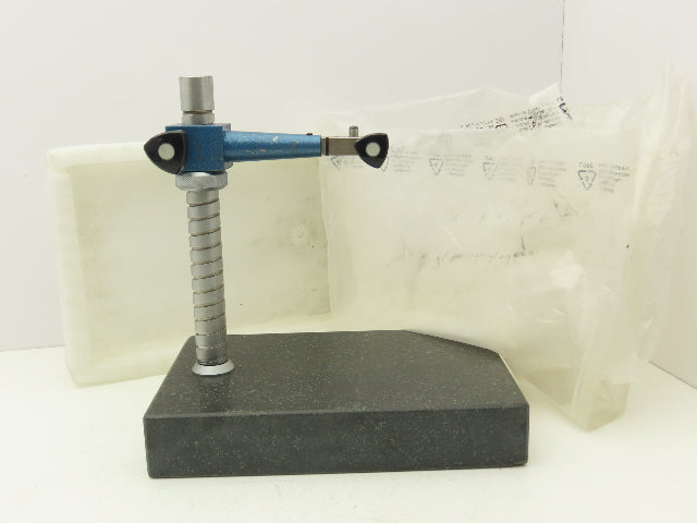 SPI 54-253-0  12x8x2" Granite Plate Comparator Indicator Stand Mount 10"Post