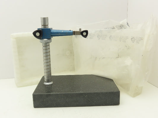 SPI 54-253-0  12x8x2" Granite Plate Comparator Indicator Stand Mount 10"Post