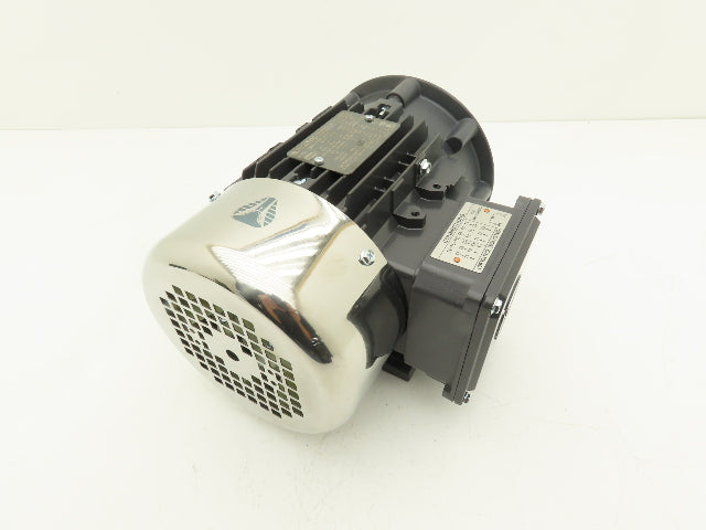 Techtop CB3-AL-TF-56C-4-B-D-.5 AC Motor 1/2Hp 1750rpm 230/460V 3Ph 56C TEFC