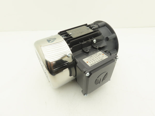 Techtop CB3-AL-TF-56C-4-B-D-.5 AC Motor 1/2Hp 1750rpm 230/460V 3Ph 56C TEFC