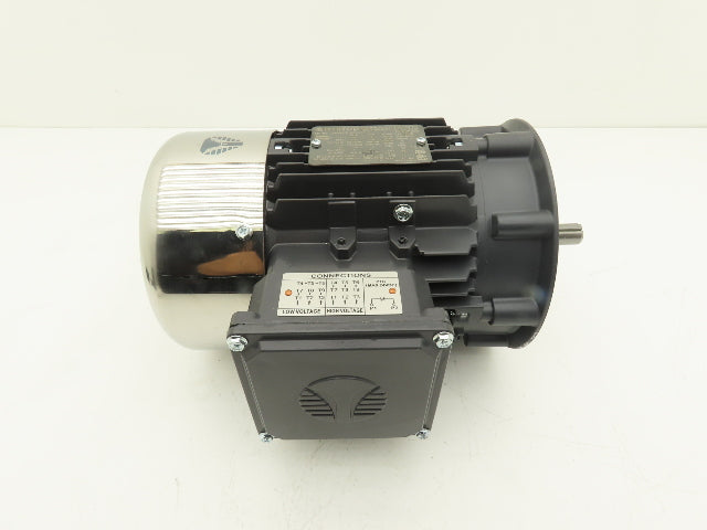 Techtop CB3-AL-TF-56C-4-B-D-.5 AC Motor 1/2Hp 1750rpm 230/460V 3Ph 56C TEFC