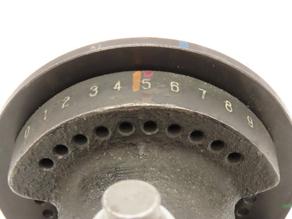 Lathe Mill Indexer Dividing Head 10° 36-Hole 5" Plate No Chuck